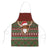 Scottish Christmas Apron Highland Cattle-Xmas Tartan Stripes Style Red Color - Wonder Print Shop