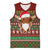 Scottish Christmas Basketball Jersey Highland Cattle-Xmas Tartan Stripes Style Red Color - Wonder Print Shop