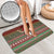 Scottish Christmas Bathroom Set Highland Cattle-Xmas Tartan Stripes Style Red Color - Wonder Print Shop