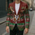 Scottish Christmas Blazer Highland Cattle-Xmas Tartan Stripes Style Red Color - Wonder Print Shop
