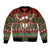 Scottish Christmas Bomber Jacket Highland Cattle-Xmas Tartan Stripes Style Red Color - Wonder Print Shop
