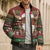 Scottish Christmas Bomber Puffer Jacket Highland Cattle-Xmas Tartan Stripes Style Red Color - Wonder Print Shop