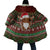 Scottish Christmas Cloak Highland Cattle-Xmas Tartan Stripes Style Red Color - Wonder Print Shop