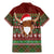 Scottish Christmas Family Matching Mermaid Dress and Hawaiian Shirt Highland Cattle-Xmas Tartan Stripes Style Red Color - Wonder Print Shop
