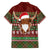 Scottish Christmas Family Matching Off The Shoulder Long Sleeve Dress and Hawaiian Shirt Highland Cattle-Xmas Tartan Stripes Style Red Color - Wonder Print Shop