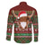 Scottish Christmas Family Matching Off The Shoulder Long Sleeve Dress and Hawaiian Shirt Highland Cattle-Xmas Tartan Stripes Style Red Color - Wonder Print Shop