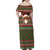 Scottish Christmas Family Matching Off Shoulder Maxi Dress and Hawaiian Shirt Highland Cattle-Xmas Tartan Stripes Style Red Color - Wonder Print Shop