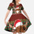 Scottish Christmas Family Matching Puletasi and Hawaiian Shirt Highland Cattle-Xmas Tartan Stripes Style Red Color - Wonder Print Shop