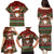 Scottish Christmas Family Matching Puletasi and Hawaiian Shirt Highland Cattle-Xmas Tartan Stripes Style Red Color - Wonder Print Shop