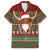 Scottish Christmas Family Matching Puletasi and Hawaiian Shirt Highland Cattle-Xmas Tartan Stripes Style Red Color - Wonder Print Shop