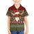 Scottish Christmas Family Matching Short Sleeve Bodycon Dress and Hawaiian Shirt Highland Cattle-Xmas Tartan Stripes Style Red Color - Wonder Print Shop