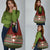 Scottish Christmas Grocery Bag Highland Cattle-Xmas Tartan Stripes Style Red Color - Wonder Print Shop