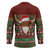 Scottish Christmas Hockey Jersey Highland Cattle-Xmas Tartan Stripes Style Red Color - Wonder Print Shop