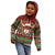 Scottish Christmas Kid Hoodie Highland Cattle-Xmas Tartan Stripes Style Red Color - Wonder Print Shop