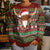Scottish Christmas Kid Ugly Christmas Sweater Highland Cattle-Xmas Tartan Stripes Style Red Color - Wonder Print Shop