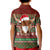 Scottish Christmas Kid Polo Shirt Highland Cattle-Xmas Tartan Stripes Style Red Color - Wonder Print Shop