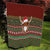 Scottish Christmas Quilt Highland Cattle-Xmas Tartan Stripes Style Red Color - Wonder Print Shop