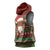 Scottish Christmas Sleeveless Hoodie Highland Cattle-Xmas Tartan Stripes Style Red Color - Wonder Print Shop
