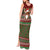 Scottish Christmas Tank Maxi Dress Highland Cattle-Xmas Tartan Stripes Style Red Color - Wonder Print Shop