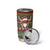 Scottish Christmas Tumbler Cup Highland Cattle-Xmas Tartan Stripes Style Red Color - Wonder Print Shop