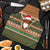Scottish Christmas Apron Highland Cattle-Xmas Tartan Stripes Style Brown Color - Wonder Print Shop
