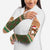 Scottish Christmas Arm Sleeves Highland Cattle-Xmas Tartan Stripes Style Brown Color - Wonder Print Shop