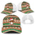 Scottish Christmas Baseball Net Cap Highland Cattle-Xmas Tartan Stripes Style Brown Color - Wonder Print Shop