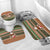 Scottish Christmas Bathroom Set Highland Cattle-Xmas Tartan Stripes Style Brown Color - Wonder Print Shop