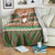 Scottish Christmas Blanket Highland Cattle-Xmas Tartan Stripes Style Brown Color - Wonder Print Shop
