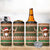 Scottish Christmas 4 in 1 Can Cooler Tumbler Highland Cattle-Xmas Tartan Stripes Style Brown Color - Wonder Print Shop