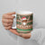 Scottish Christmas Ceramic Mug Highland Cattle-Xmas Tartan Stripes Style Brown Color - Wonder Print Shop