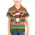 Scottish Christmas Family Matching Mermaid Dress and Hawaiian Shirt Highland Cattle-Xmas Tartan Stripes Style Brown Color - Wonder Print Shop