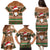 Scottish Christmas Family Matching Puletasi and Hawaiian Shirt Highland Cattle-Xmas Tartan Stripes Style Brown Color - Wonder Print Shop