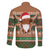 Scottish Christmas Family Matching Short Sleeve Bodycon Dress and Hawaiian Shirt Highland Cattle-Xmas Tartan Stripes Style Brown Color - Wonder Print Shop
