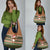 Scottish Christmas Grocery Bag Highland Cattle-Xmas Tartan Stripes Style Brown Color - Wonder Print Shop