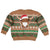 Scottish Christmas Kid Ugly Christmas Sweater Highland Cattle-Xmas Tartan Stripes Style Brown Color - Wonder Print Shop