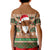 Scottish Christmas Kid Polo Shirt Highland Cattle-Xmas Tartan Stripes Style Brown Color - Wonder Print Shop
