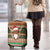 Scottish Christmas Luggage Cover Highland Cattle-Xmas Tartan Stripes Style Brown Color - Wonder Print Shop
