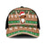 Scottish Christmas Mesh Trucker Cap Highland Cattle-Xmas Tartan Stripes Style Brown Color - Wonder Print Shop