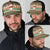 Scottish Christmas Mesh Trucker Cap Highland Cattle-Xmas Tartan Stripes Style Brown Color - Wonder Print Shop