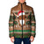 Scottish Christmas Padded Jacket Highland Cattle-Xmas Tartan Stripes Style Brown Color - Wonder Print Shop