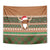 Scottish Christmas Tapestry Highland Cattle-Xmas Tartan Stripes Style Brown Color - Wonder Print Shop