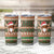 Scottish Christmas Tumbler Cup Highland Cattle-Xmas Tartan Stripes Style Brown Color - Wonder Print Shop