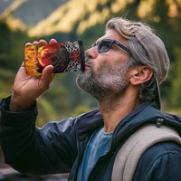 Scotland Up Helly Aa 4 in 1 Can Cooler Tumbler Drakkar Viking Longship Burning The Return of The Light - Wonder Print Shop