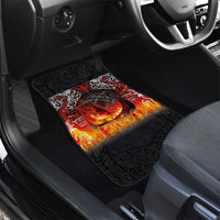 Scotland Up Helly Aa Car Mats Drakkar Viking Longship Burning The Return of The Light - Wonder Print Shop