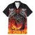 Scotland Up Helly Aa Family Matching Mermaid Dress and Hawaiian Shirt Drakkar Viking Longship Burning The Return of The Light - Wonder Print Shop