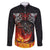 Scotland Up Helly Aa Family Matching Puletasi and Hawaiian Shirt Drakkar Viking Longship Burning The Return of The Light - Wonder Print Shop