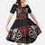 Scotland Up Helly Aa Family Matching Short Sleeve Bodycon Dress and Hawaiian Shirt Drakkar Viking Longship Burning The Return of The Light - Wonder Print Shop