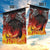 Scotland Up Helly Aa Garden Flag Drakkar Viking Longship Burning The Return of The Light - Wonder Print Shop