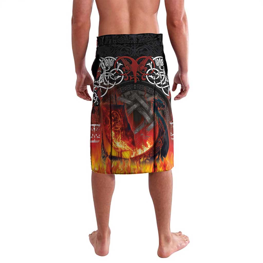 Scotland Up Helly Aa Lavalava Drakkar Viking Longship Burning The Return of The Light - Wonder Print Shop